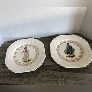 Vtg Lord Nelson Blue Boy and Pinkie Collectible Plates